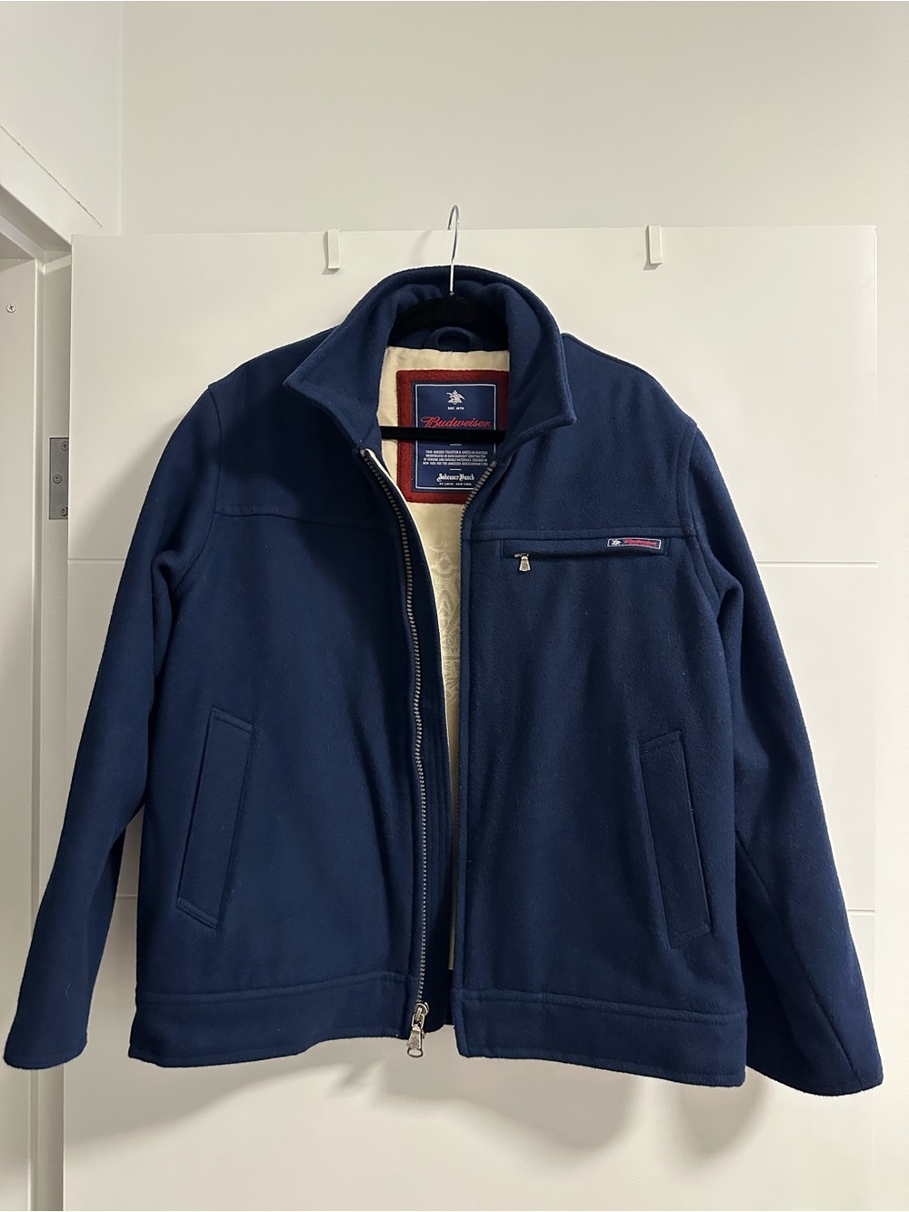 Vintage Anheuser-Busch Budweiser Wool Jacket